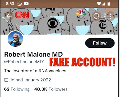 I am permanently suspended (banned) from twitter.  Nothing has changed.  But the fake account are starting up claiming that I am back.  I am not.  Please report this account for me - as I am unable to defend myself against such con artists. It already had almost 50 thousands viewers.