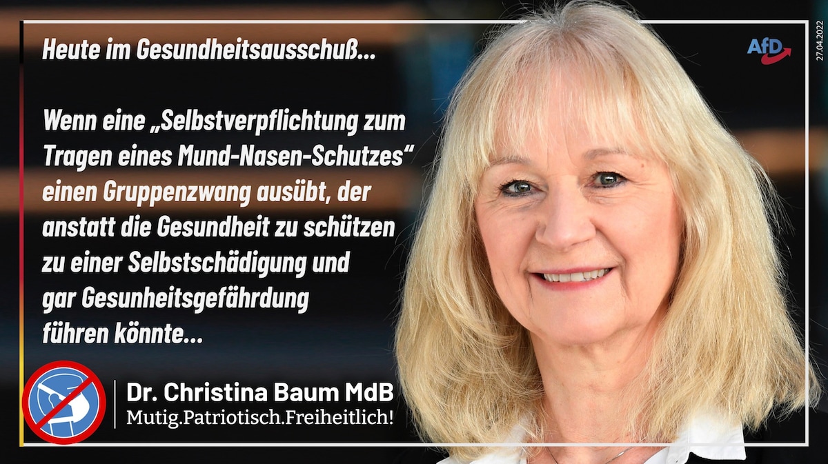 Heute im #Gesundheitsausschuß!

Alle Fraktionen, außer der #AfD, haben sich die #Selbstverpflichtung...