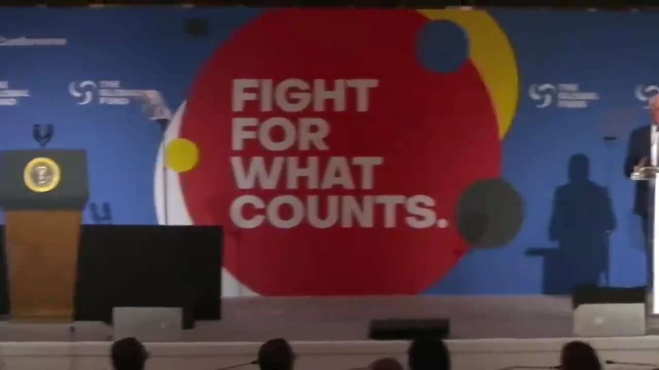 LOST AGAIN….

I mean not only did you lose the election, you literally are LOST on an 8x10 stage!  
...