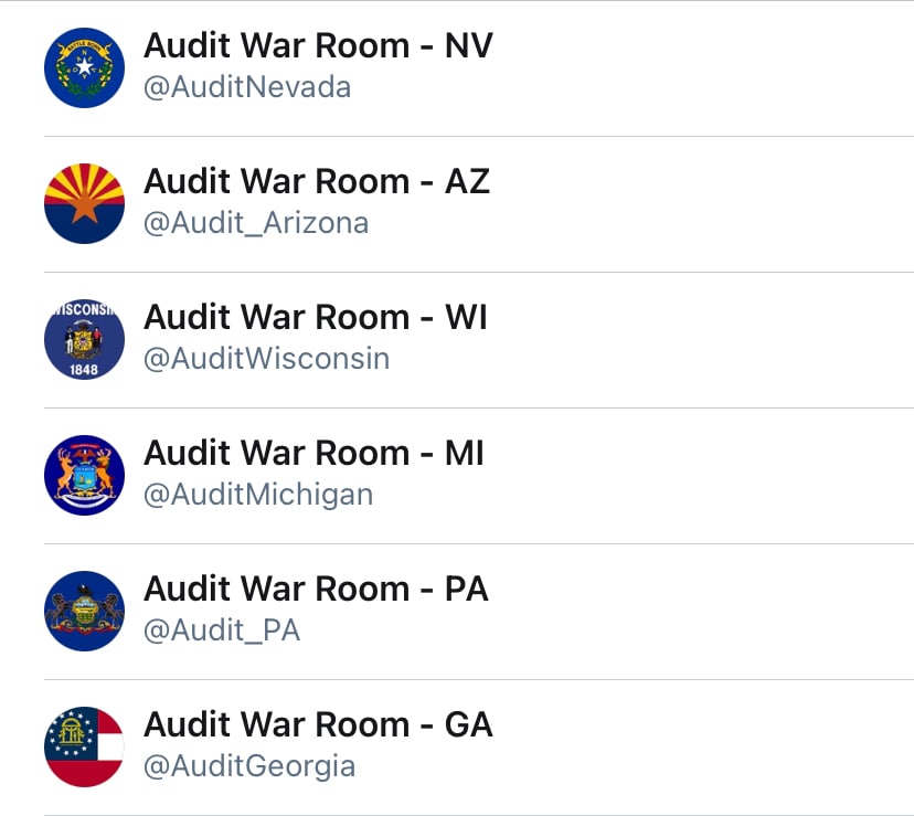 We will be setting up these accounts on GETTR soon!