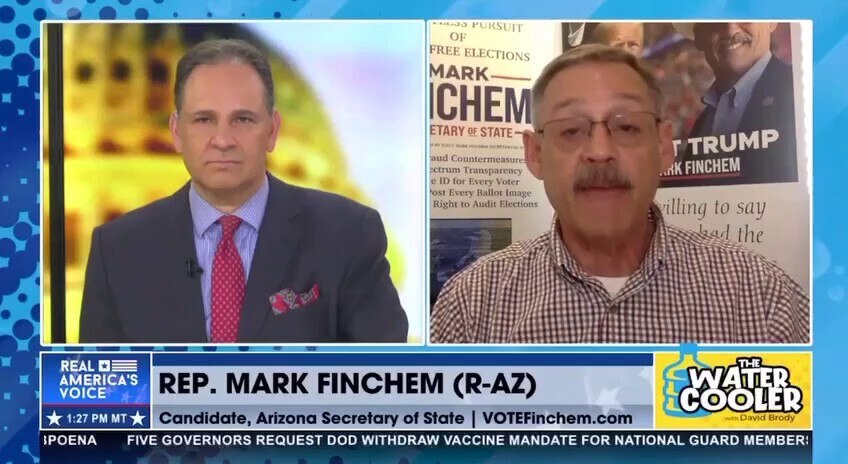 🤷🤷 Arizona GOP State Rep. Mark Finchem believes they may be onto a racketeering case in Arizona, which stems across multiple states. 

He said they received new testimony from a gentleman who says a company called Fuelworks rented out the ballroom at the Wigwam resort, and that ballroom was filled with boxes of ballots from multiple states - not just Arizona. 

If true, this is huge 👀

