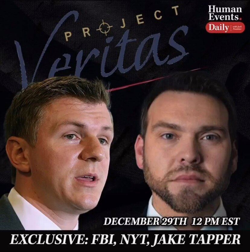 Please DO NOT SHARE this interview everywhere where James O’Keefe completely goes off on @JakeTapper...