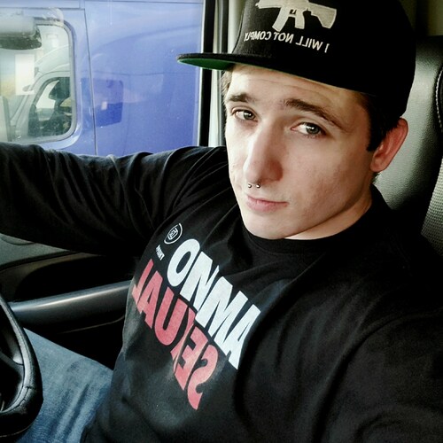 Fmr Sgt (USMC)
 Truck Driver
 2nd Amendment enthusiast
Constitutional Libertarian
TaxationIsTheft