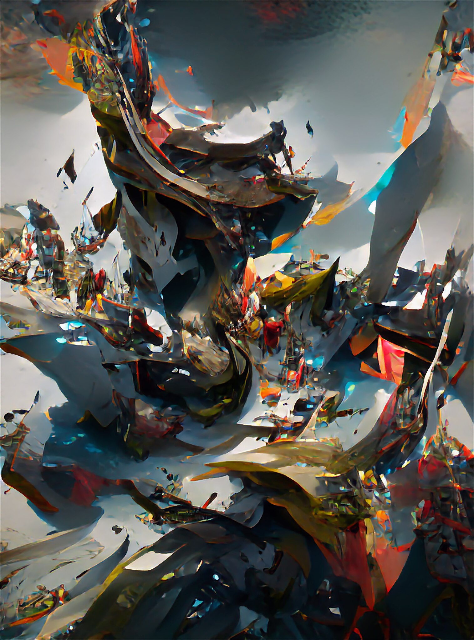 ♪(┌・。・)┌🎶🥪
.
#abstraction #abstract #abstractpainting #artwork #anime #expressionism #imagine #dig...