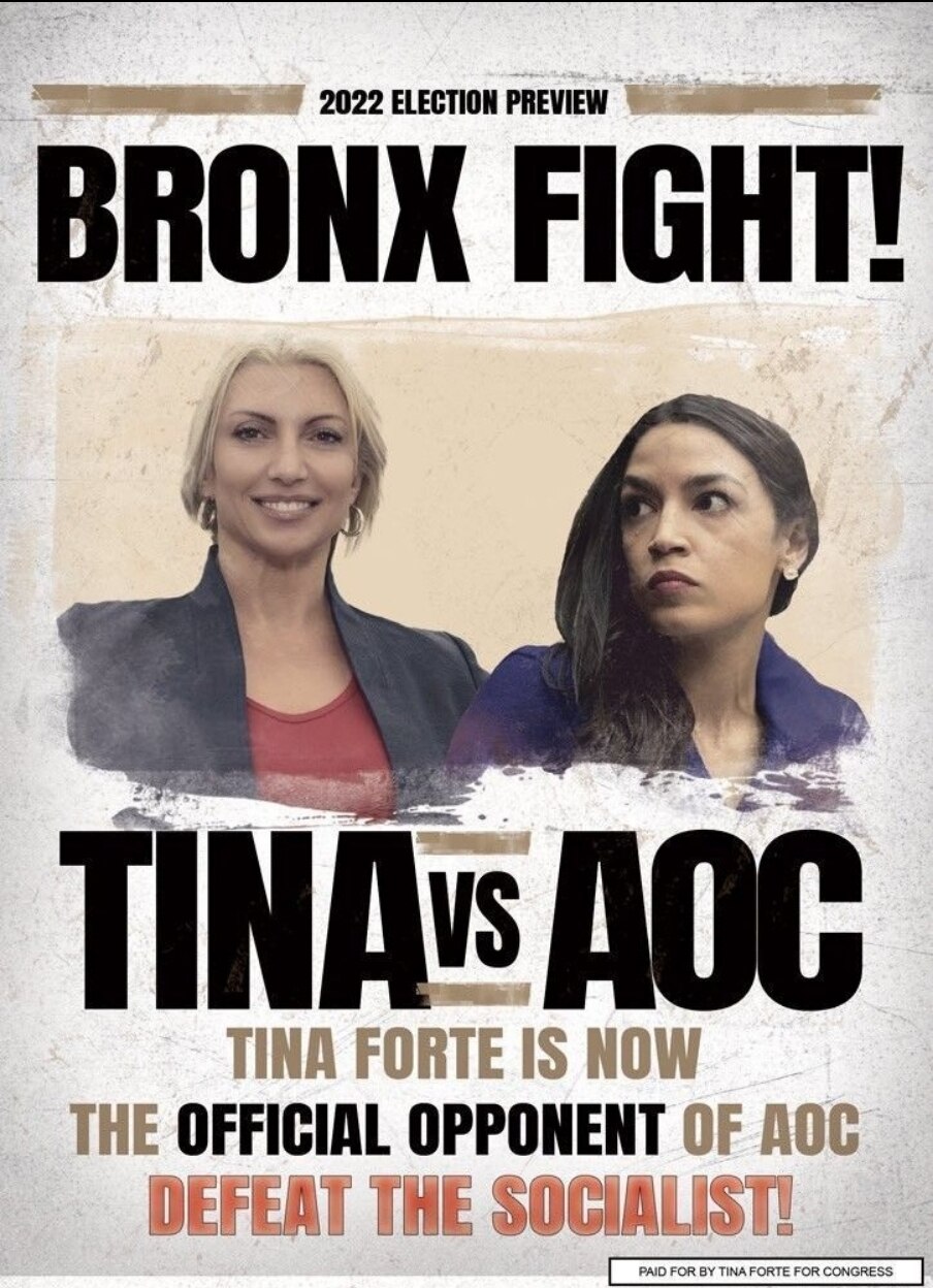 Bronx New Yorkers:
Vote for Tina Forte!!🇺🇸🇺🇸🇺🇸🇺🇸