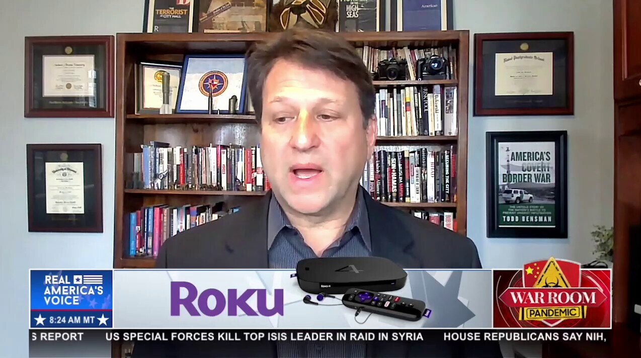 "With all the various dangerous that are presented by this open border - somebody who is on the terr...