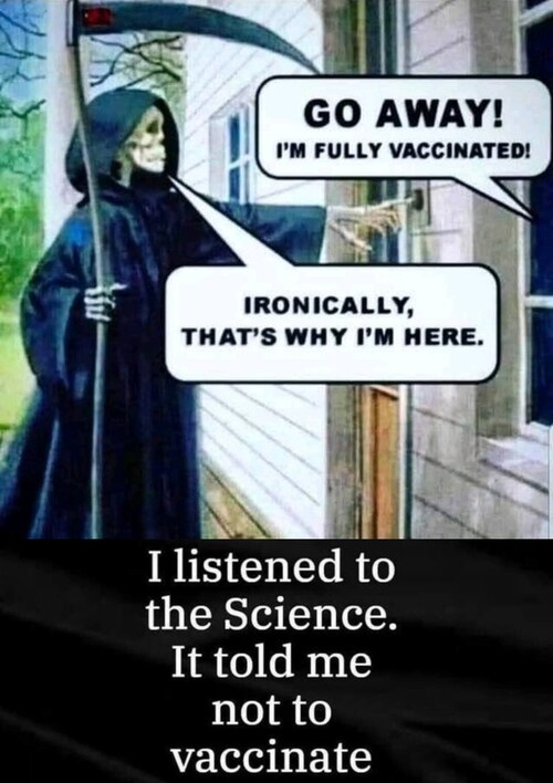 Pfizer admits Vaccine causes Enhanced Disease.
It's for real. The KILLER VAXX is REALLY BAD.
Pfizer admits in Confidential Documents that its Covid-19 Vaccine may cause Vaccine-Associated Enhanced Disease; and real-world data now proves it definitely does
COVID Vaccine Impacts on US Military Personnel:
Hypertension 2,181% ↑
Migraines 452% ↑
Nervous System Disorders 1,084% ↑
Tachycardia 302% ↑
Guillain-Barre Syndrome 551% ↑
Multiple Sclerosis 680% ↑
Esophagus Malignant Neoplasms 624% ↑
Female Infertility 472% ↑
Ovarian Dysfunction 437% ↑
Testicular Cancer 369% ↑
Breast Cancer 487% ↑
https://dailyexpose.uk/2022/02/03/pfizer-admits-covid-vaccine-causes-ade/