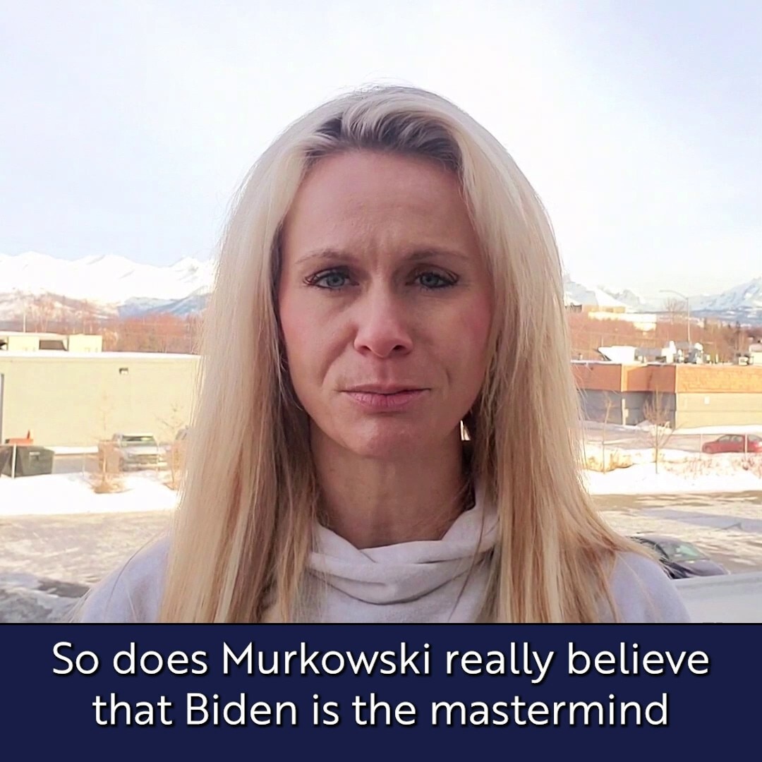 Lisa Murkowski’s tie-breaking vote confirming Deb Haaland was the start of the Environmental Radicals targeting AK. If Murkowski doesn't see the importance of her vote, then we need a senator who does. Alaska needs a Senator who will fight for our resources and I’ll ALWAYS vote to protect our state and keep dangerous people from getting into power.