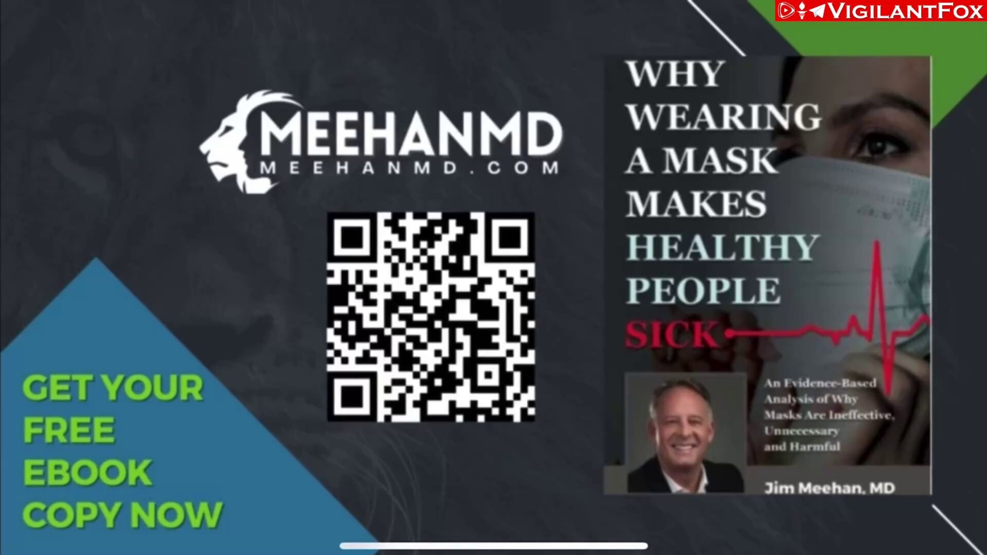 Dr. Jim Meehan: Masks Don't Work—They Only Force You to Breathe in Your Own CO2 and Bacteria

"The explosion in bacterial pneumonias that's happening in this country is tragic, and it was avoidable."