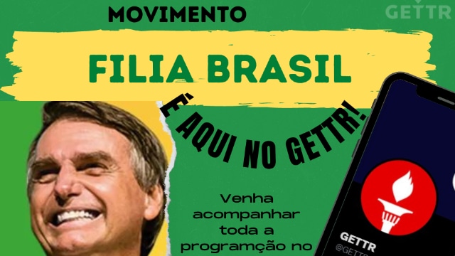 Lançamento do Movimento FILIA BRASIL com nosso Presidente Jair Bolsonaro !