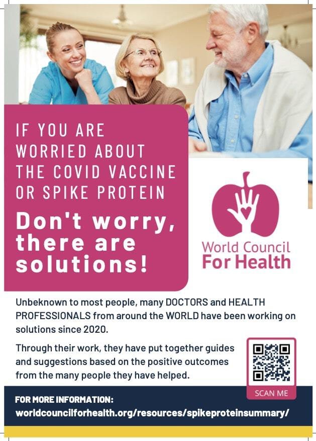 If You Are Worried About the COVID-19 Vaccine or Spike Protein... Don’t Worry, There Are Solutions!
...
