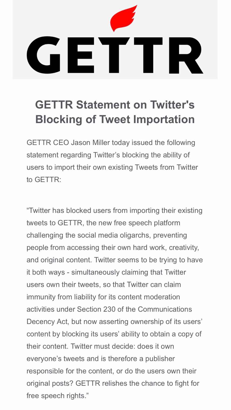 Twitter blocks users from accessing own tweets!

Twitter must decide: does it own the tweets and is ...