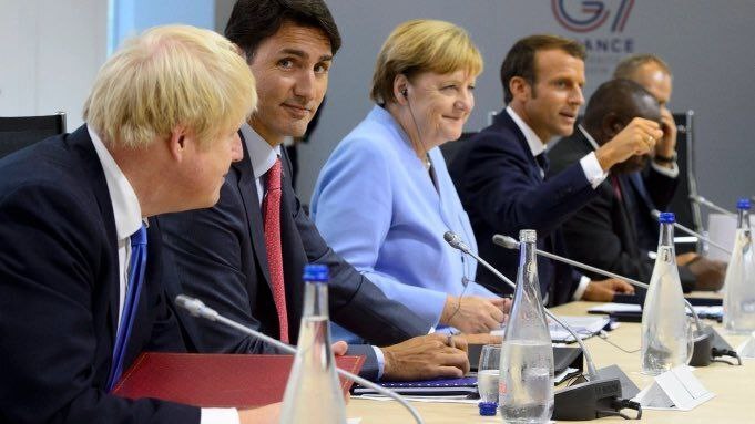 Every individual in this photo was once a Young Global Leader at the WEF, now leading players in the...