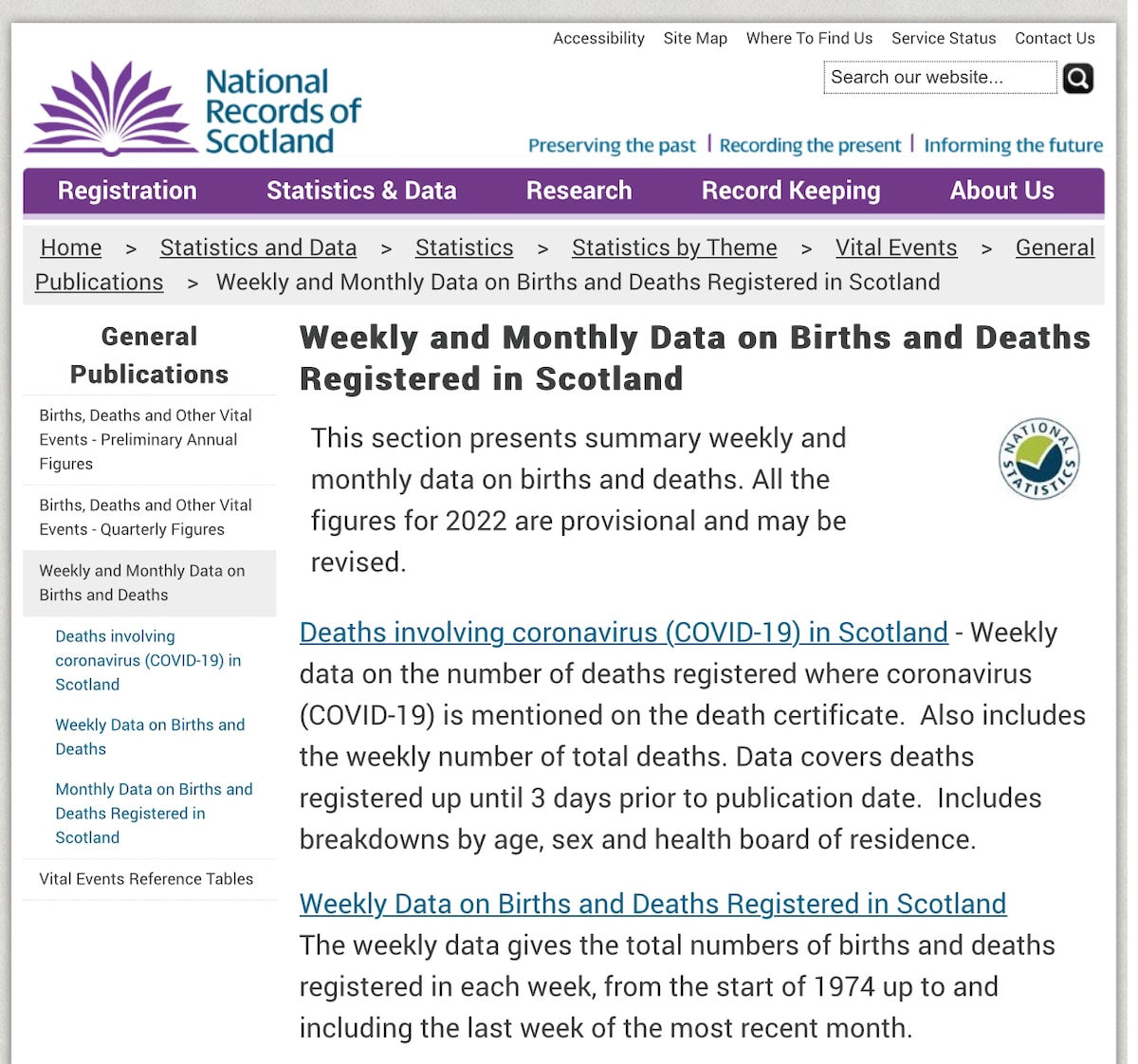 Scotland, which has a near 80% vaccination rate, has published their latest mortality data:

“ There...