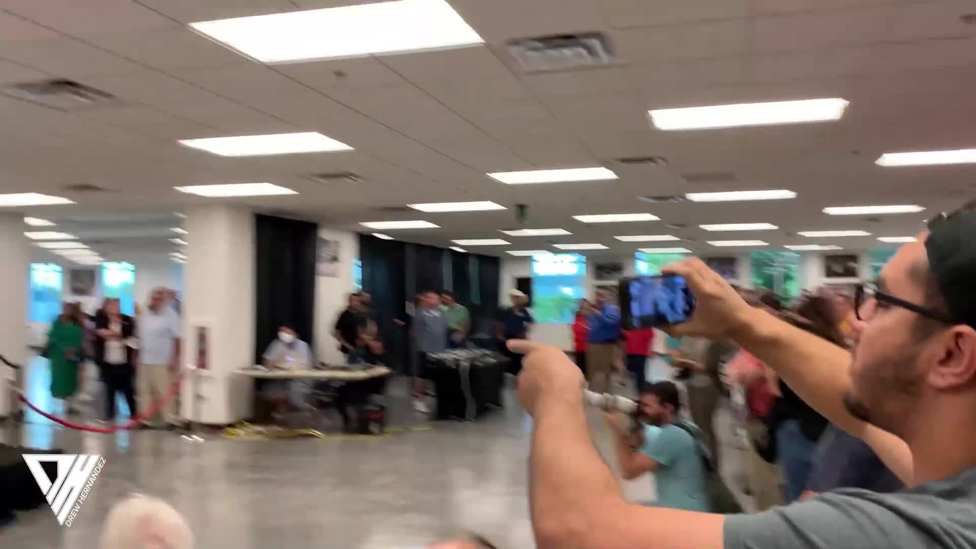 BREAKING: Today I confronted Katie Hobbs (D) who is running for governor of AZ about her past convic...