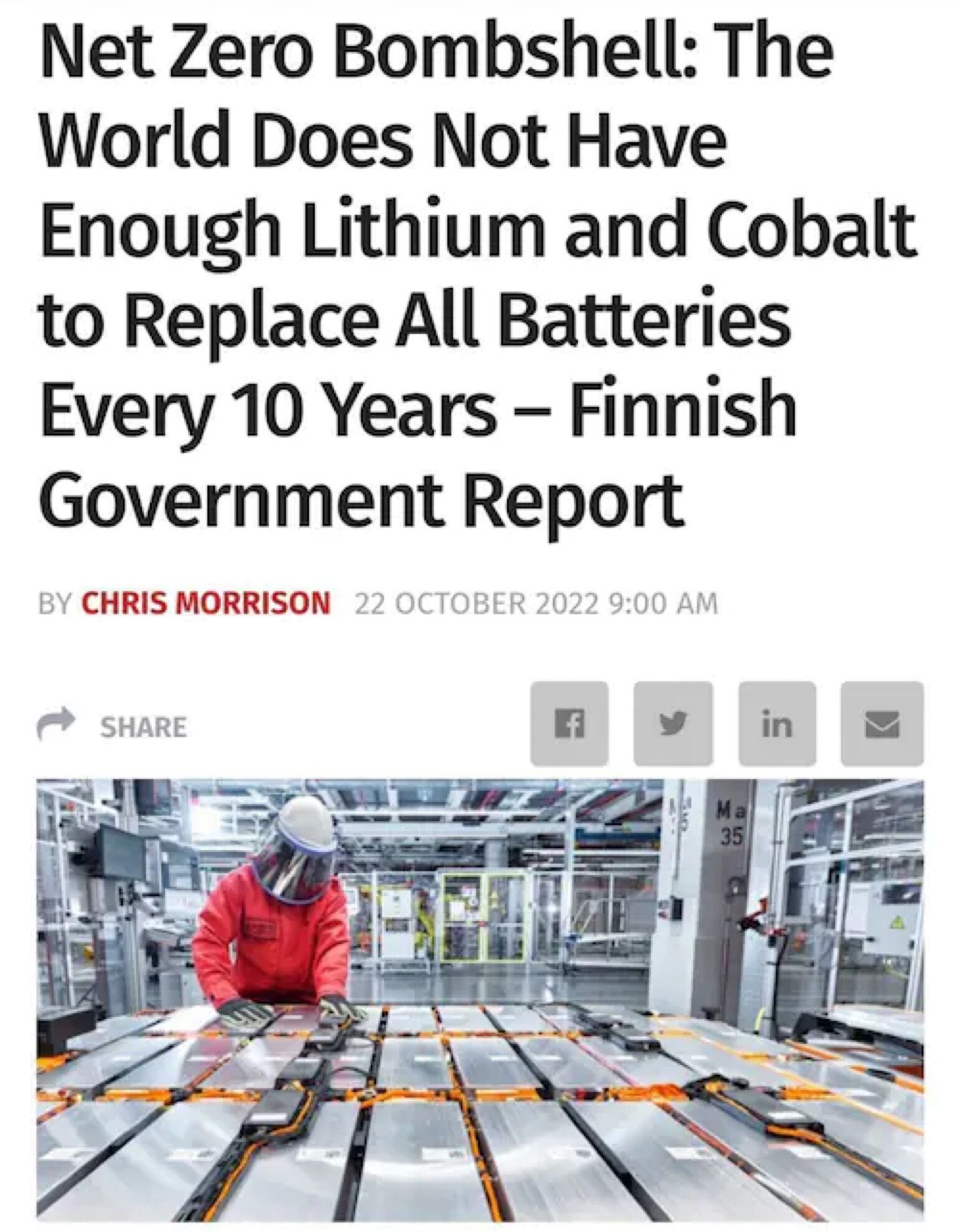 ANOTHER Inconvenient truth. 

