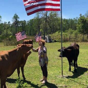 Cow whisperer, Child of the living GOD, AMERICA FIRST,