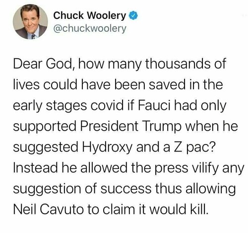 Dr Malone said half a million lives could have been saved. 

Fauci doesn't work for the American peo...