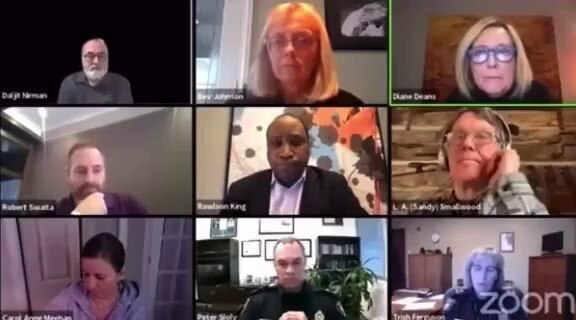 'According to the Ottawa city council the covid tyranny protest is a "nationwide insurrection". She ...