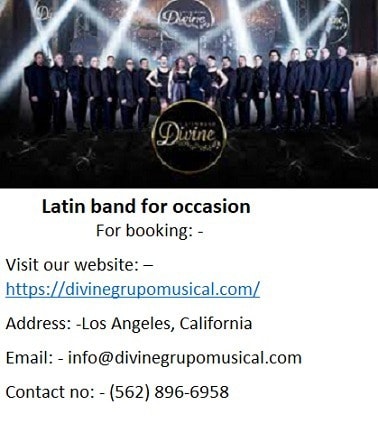 Latin band for occasion by Divine Grupo Musical at nominal price.
Divine Grupo Musical is the best  ...