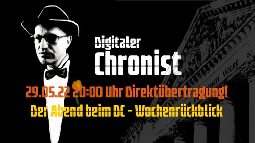 29.05.22 20:00 Uhr Direktübertragung! Der Abend beim DC - Wochenrückblick