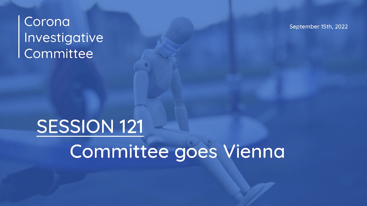 Session 121: Committee goes Vienna