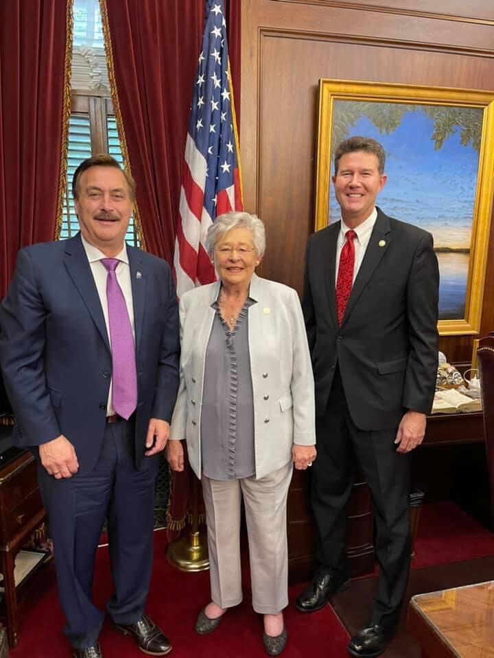 Great things going on in Alabama!
Alabama Governor -Kay Ivey 
Alabama Secretary of State -
John Merrill
Great meeting on 2020 election and Alabama’s system