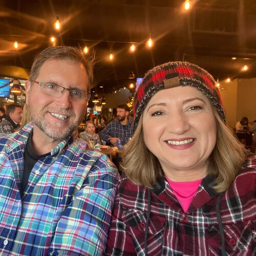 I love Jesus, hubby, kids, country.