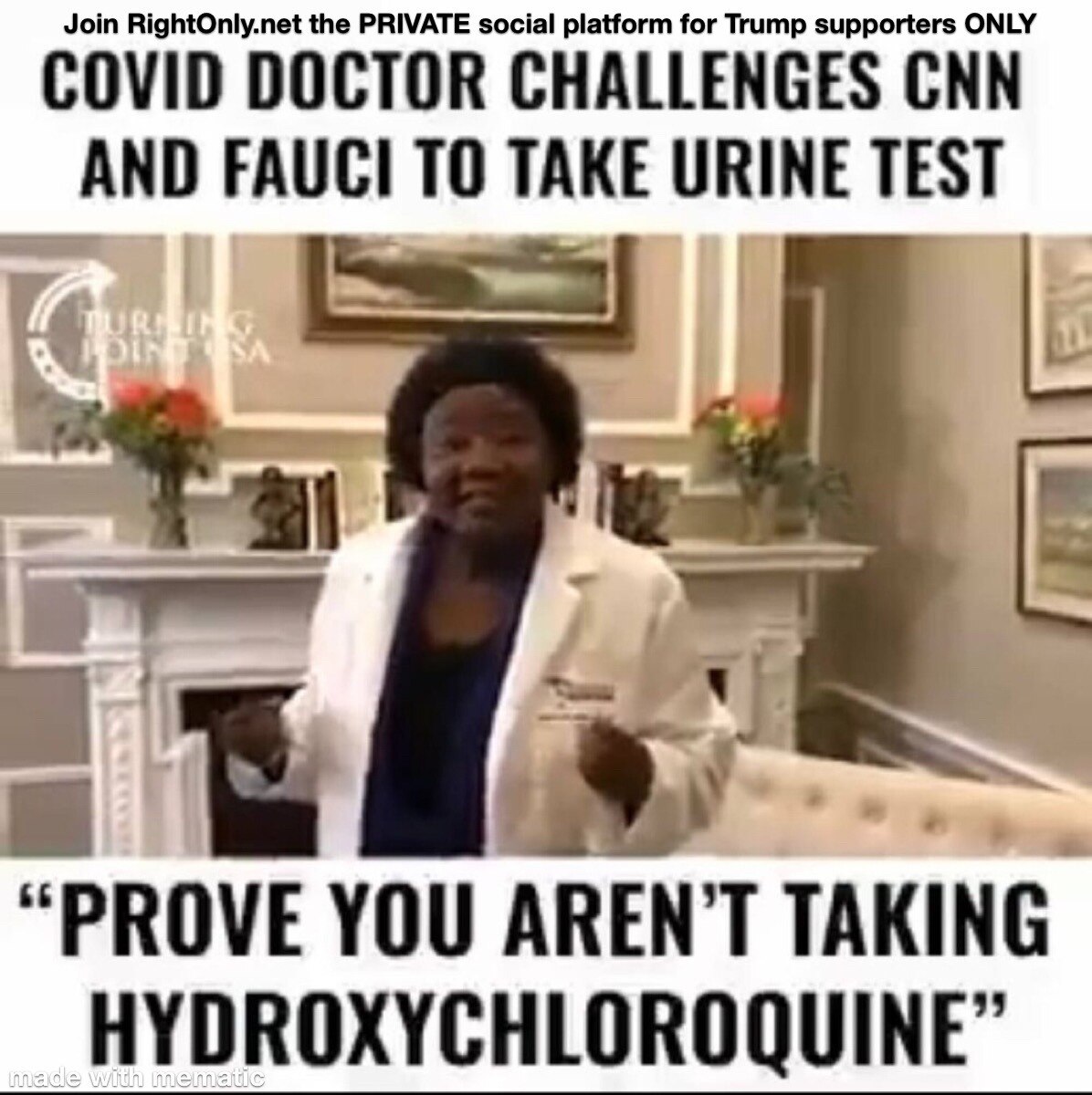 Anyone mandating vaccines should be subjected themselves to a mandated blood and urine test, proving that they are drug free and have been vaccinated (e.g., not taking Ivermectin or HCQ) while claiming VAXs are safe for even our children. What’s the harm #politicians?