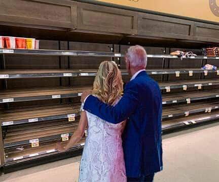 "I did that"

Biden admiring his hard work...