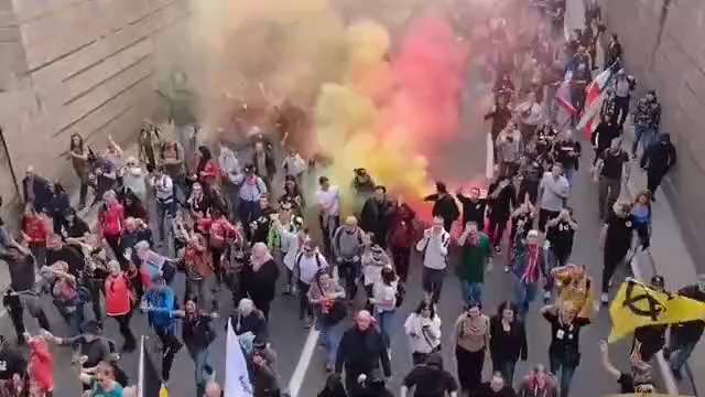 Thousands hit the home of the EU, Brussels today, completely ignored or downplayed by the media.