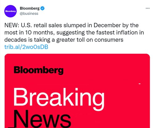 Retail Sales plunge. Weak across the board, including "furniture and home furnishing sales -5.5%"
...