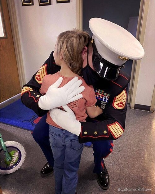 Bright on GETTR :  Our 6-year-old learned this year that Toys for Tots is a thing. On finding out how many kids don't get toys for Christmas she packed up ALL of her own toys for donation, and she told us she didn't want anything this year except toys to 
