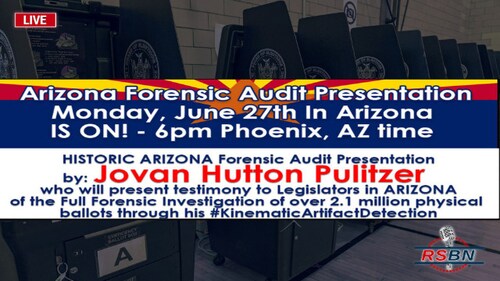 LIVE: Truth Behind Arizona’s Paper Ballots; Jovan Pulitzer’s Bombshell Paper Analysis Report 6/27/22