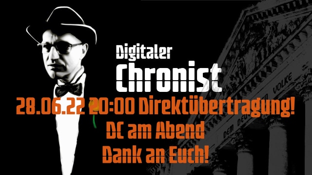 28.06.22 20:00 DC am Abend - Dank an Euch!