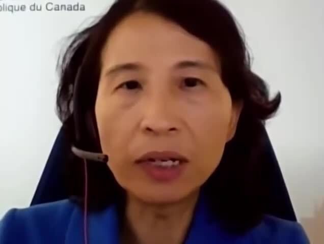 NEW - Canadians can now "booster" dosing their 5-11 year-old children with Pfizer's injection, Chief Public Health Officer Theresa Tam proudly announces.