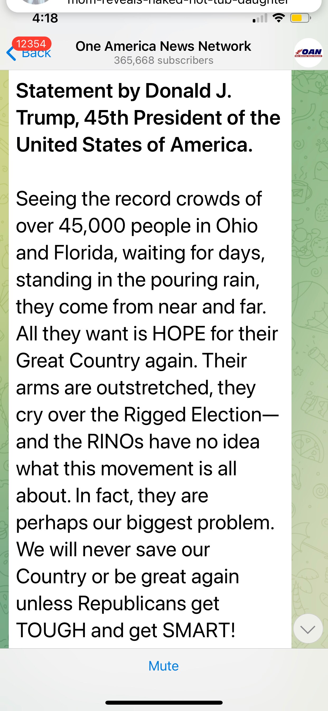 View Deplorable Renee AKA Tammy Bright on FB's post on GETTR. Join the discussion, share your thoughts, and connect with the community.