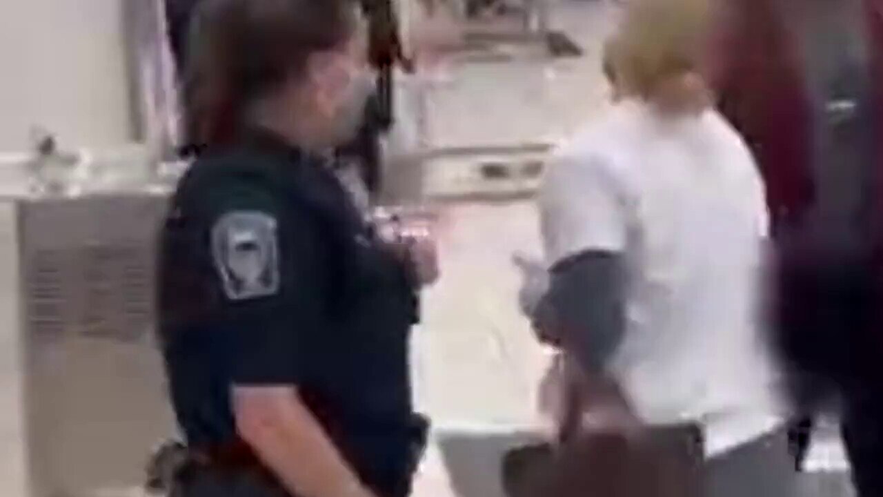 “Two mother's arrested at Gwinnett County Public Schools district HQ in Georgia for not wearing a fa...