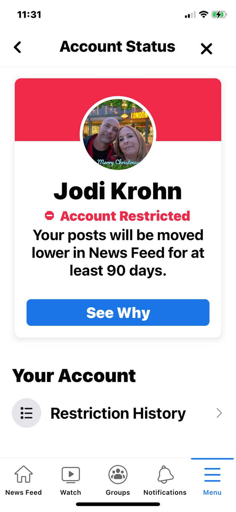 Looking for Freedom Speech and Fakebook is not the place