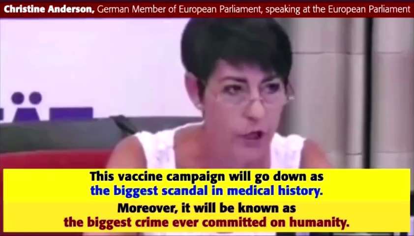 There’s no doubt in my mind that she’s right. #christineandersonMEP 