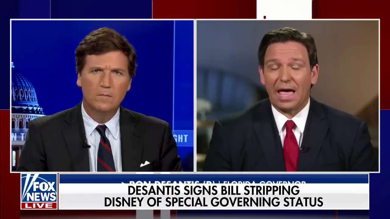 During a special session of the legislature this week, Governor DeSantis led an effort to strip Disn...
