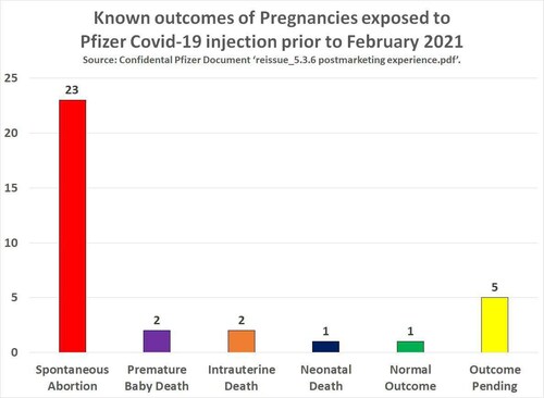 #PfizeGate #vaccin
Les documents #Pfizer confidentiels révèlent que environ 90 % des femmes enceinte...