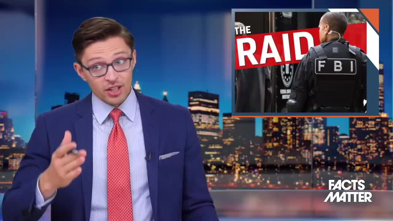What specific legal justification did the government have to conduct this #raid at all? It appears t...
