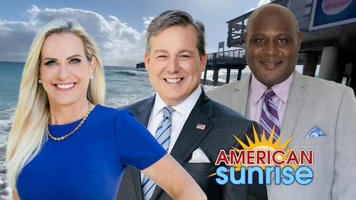 Start your morning off RIGHT with the American Sunrise show LIVE from West Palm Beach, Florida.
With an independent fast-paced look at the day’s headlines, American Sunrise provides a fresh start to your weekday. Whether it’s breaking news, politics, commentary, or national weather – start each weekday morning RIGHT with hosts Ed Henry, Karyn Turk, and Terrance Bates.
Visit show archive: https://americasvoice.news/playlists/american-sunrise/
Subscribe to our Substack: https://realamericasvoice.substack.com
RAV NETWORK LINKS: https://linktr.ee/realamericasvoice