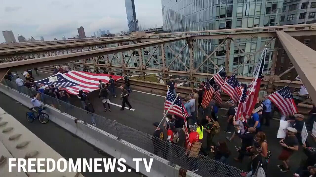 NYC anti-vax protests are heating up. HOLD THE LINE!
