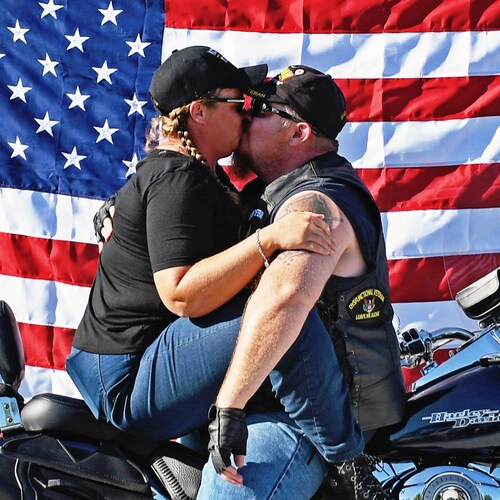 Vet, sports, motorcycle, American loving.