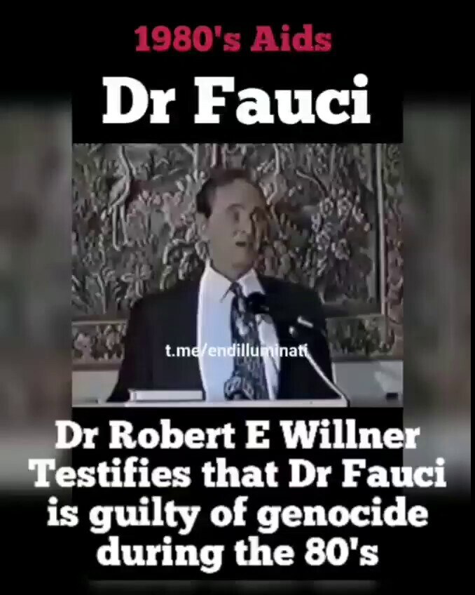 This isn’t the first time Dr.Frankenstein Fraudchi has used a “vaccine” for evil. #genocideby vax  
...