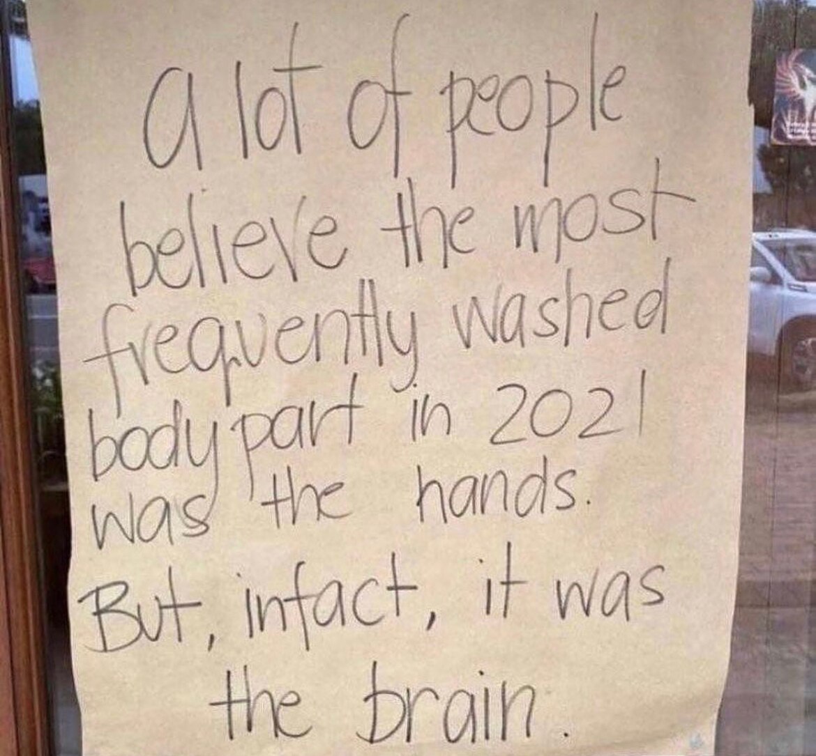 If that’s not the truth. 