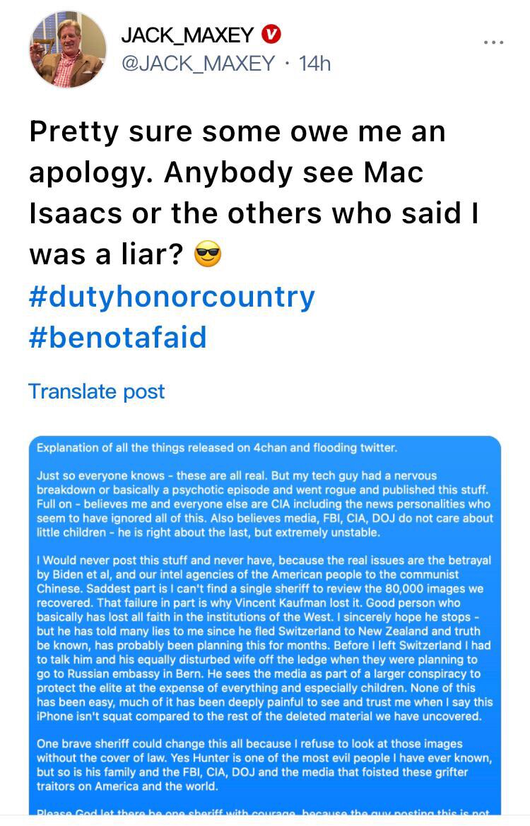 View Buttersthatsme's post on GETTR. Join the discussion, share your thoughts, and connect with the community.