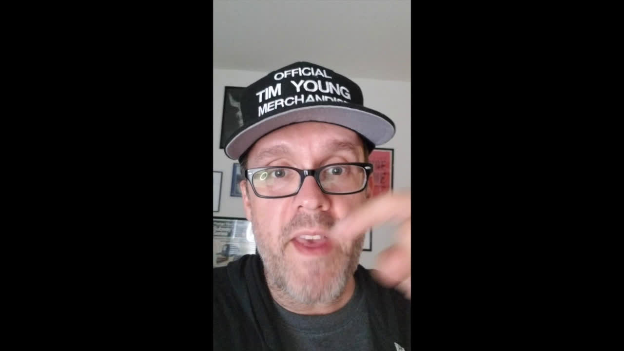 I'm on GETTR!  Watch this instructional video on how you know it's definitely me... and tell all you...